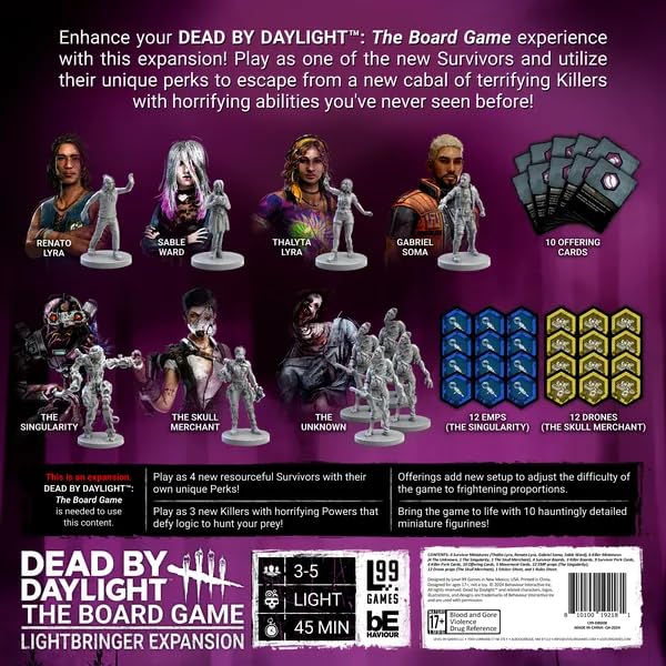 Dead by Daylight: Lightbringer Expansion – New Survivors, Adversaries & Modular Maps | Level 99 Games