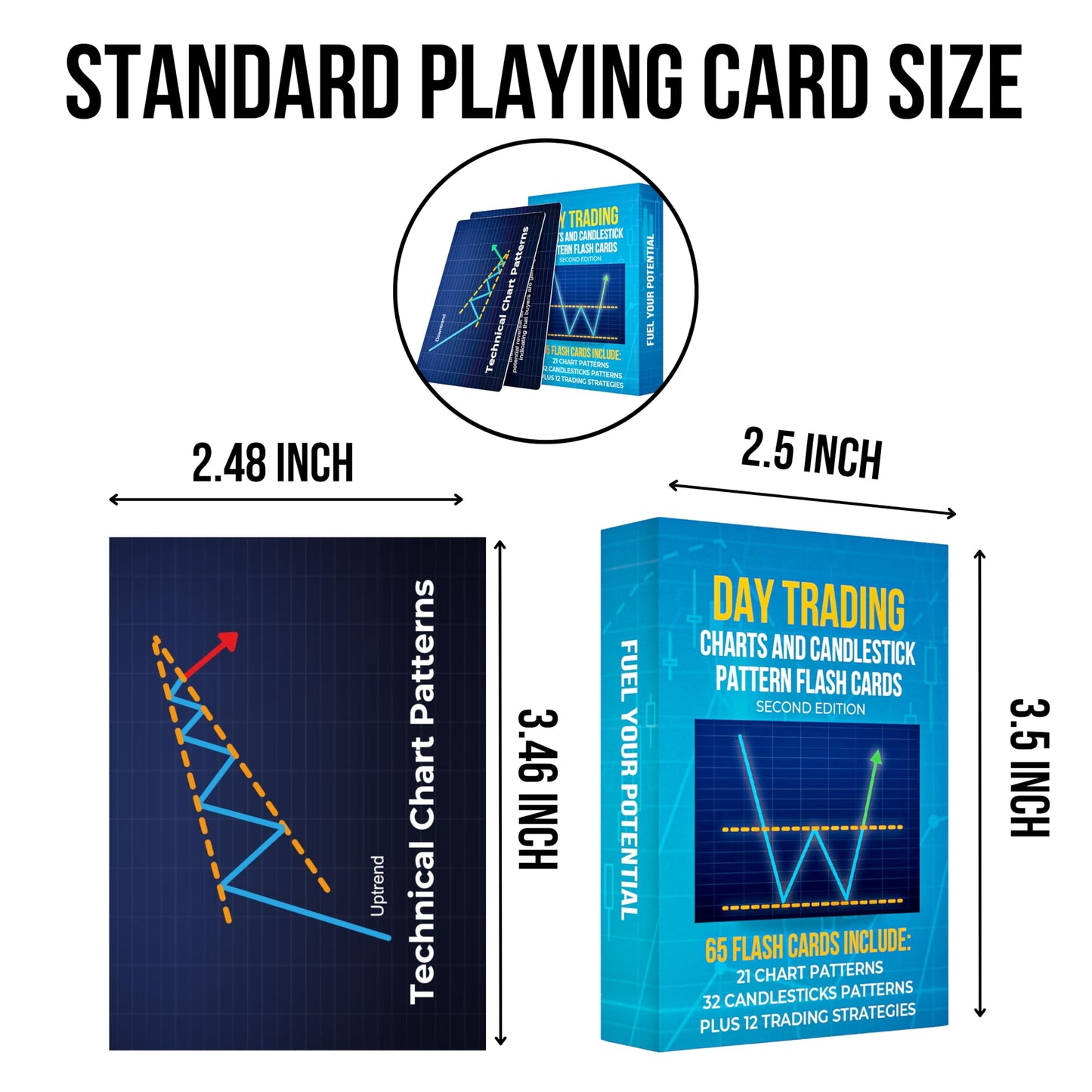 LFG Trading Day Trading Flash Cards – Chart & Candlestick Patterns for Quick, Confident Trades