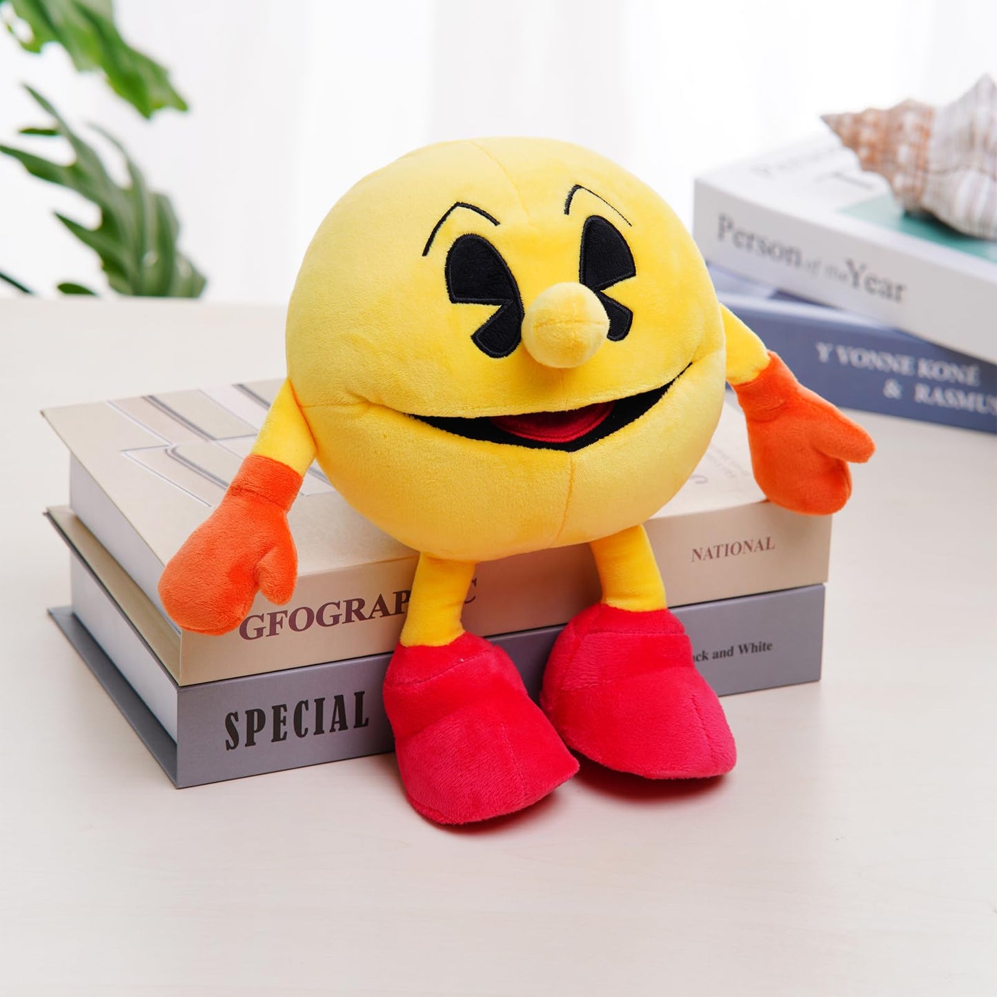 Lhcn021 9.8-Inch Game Plush Toy | Soft Ghost Plush for Kids | Pillow-Ready Cuddle Companion