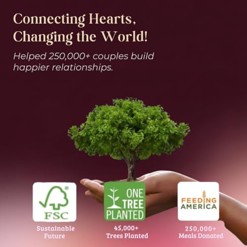 Life Sutra Couple Reconnect 3-in-1 Game – 200 Conversation Cards, 100 Scratch-Off Date Adventures, and Dice – Ideal Valentine’s Gift