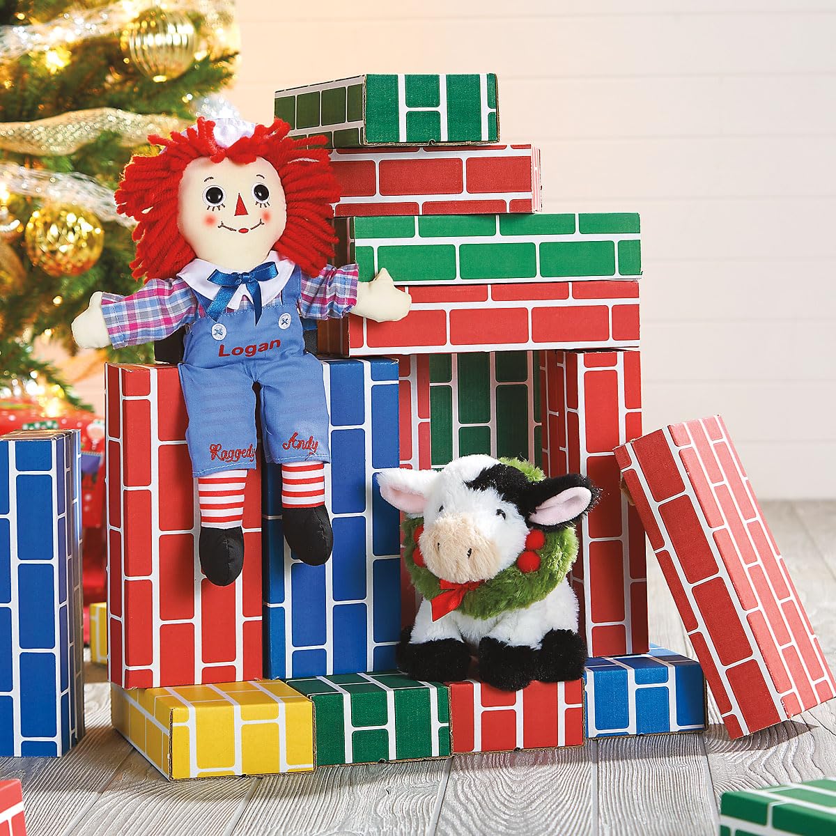 Lillian Vernon Primary Building Bricks – 24 Cardboard Blocks (9x4x2 in)