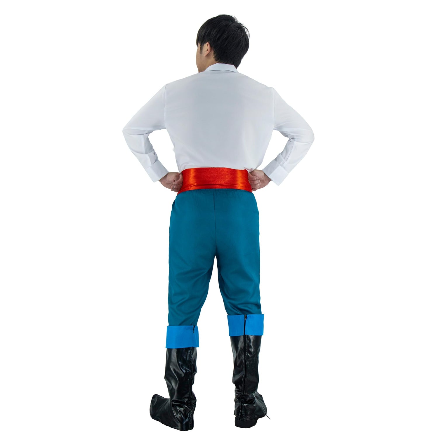 LILLIWEEN Prince Eric Costume for Men - Cosplay Halloween Outfit 2XL