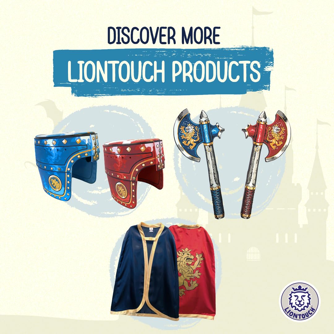 Liontouch Noble Knight Foam Swords & Shields for Kids 3-8 | Safe, Durable Play