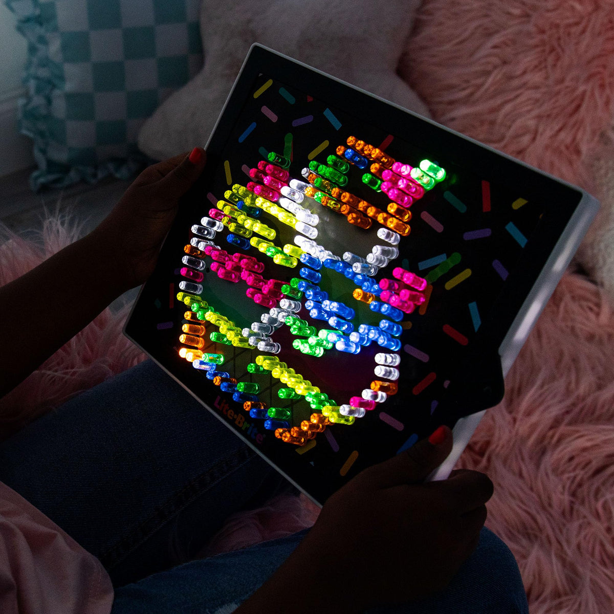 Lite Brite Classic: Retro Light-Up Art Toy for Kids 4+ | Creative STEM Play