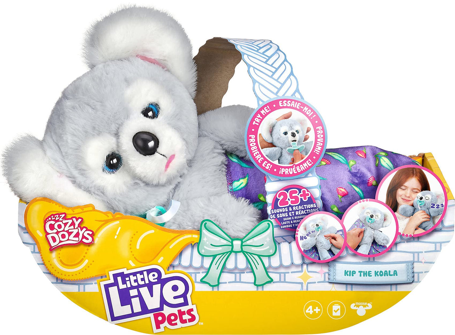 Little Live Pets Cozy Dozy Kip Koala – Interactive Bedtime Buddy