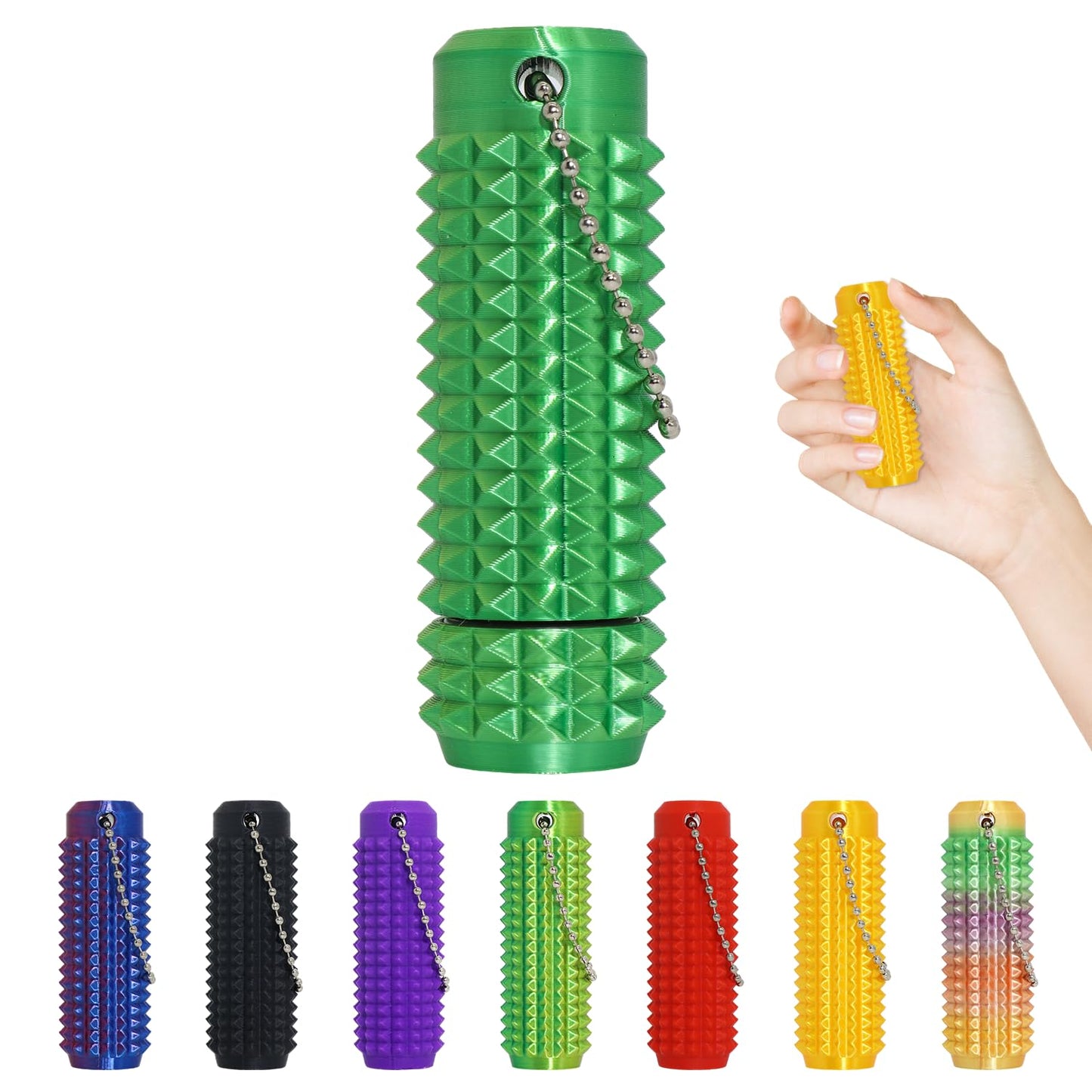 Little Ouchies Pain Fidget – Portable Spiky Keychain for Stress Relief & Focus