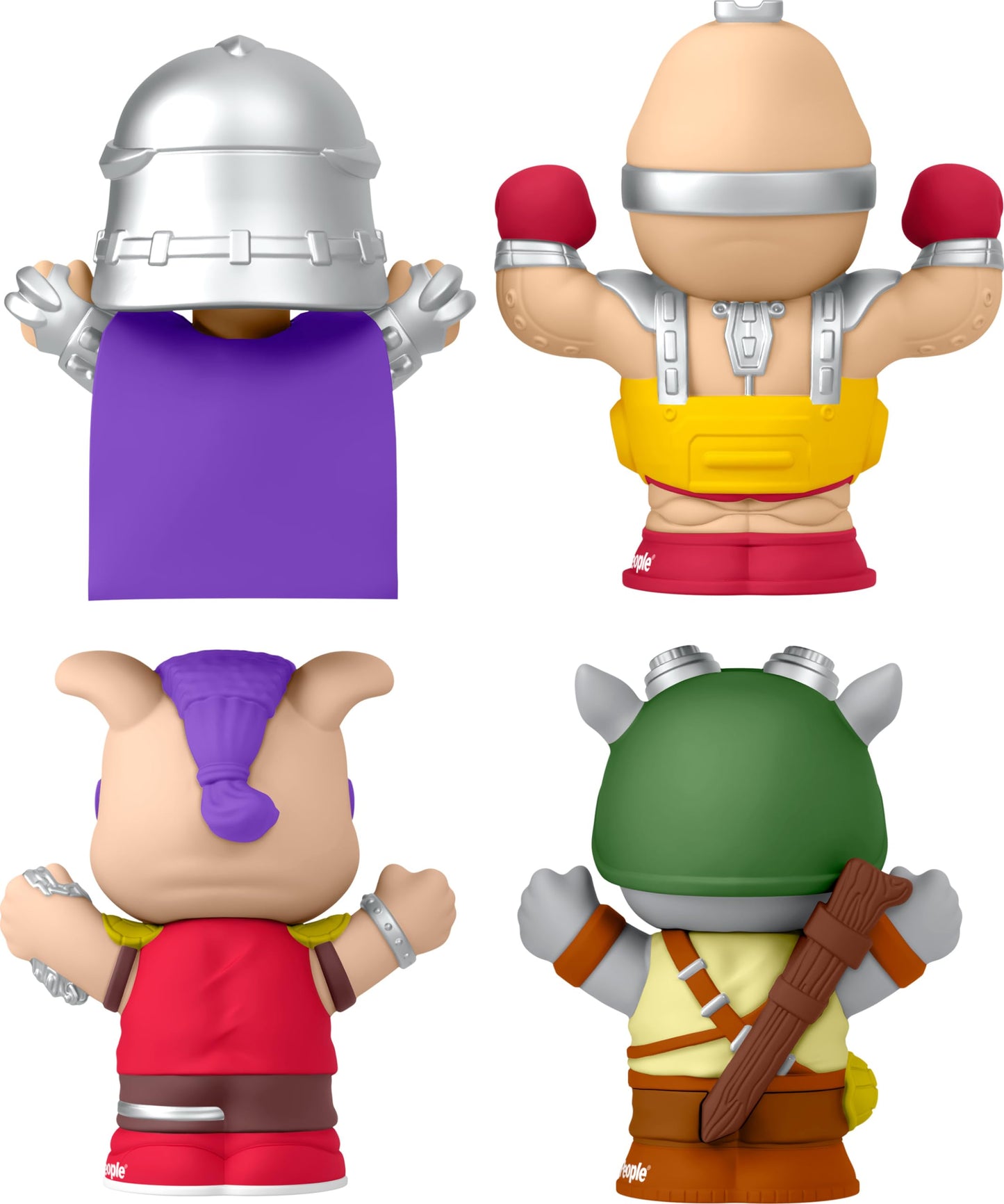 Little People COLLECTOR Teenage Mutant Ninja Turtles: Villains Special Edition Figure Set – Shredder, Krang, Bebop & Rocksteady