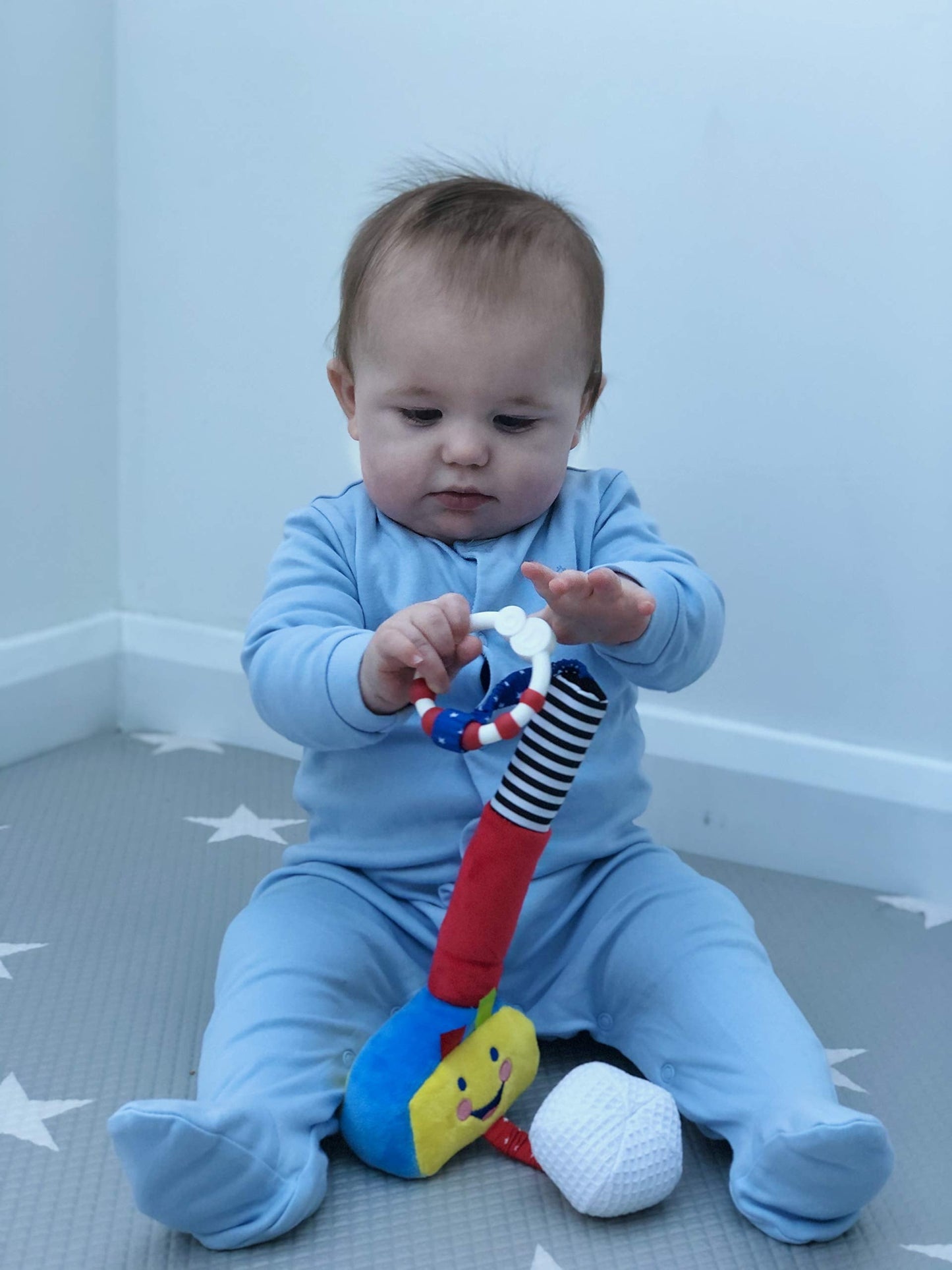 Little Sport Star Newborn Golf Club — Squeakers, Rattles & Crunchy Sounds | Sensory Baby Toy