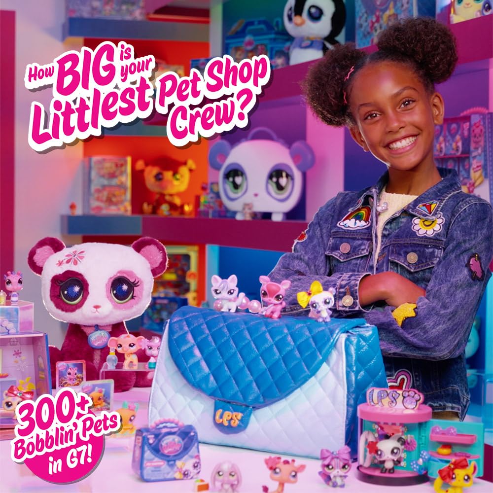 Littlest Pet Shop Deluxe Holiday Calendar – Series 4 Advent Calendar, Gen 7 Bobble Head Figures