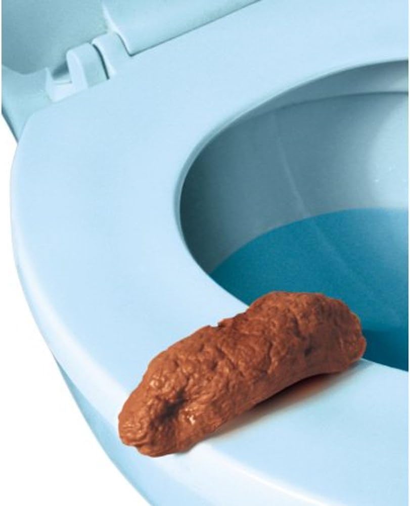 Loftus Gross Party Pooper Fake Poo Toy – Realistic 4in Brown