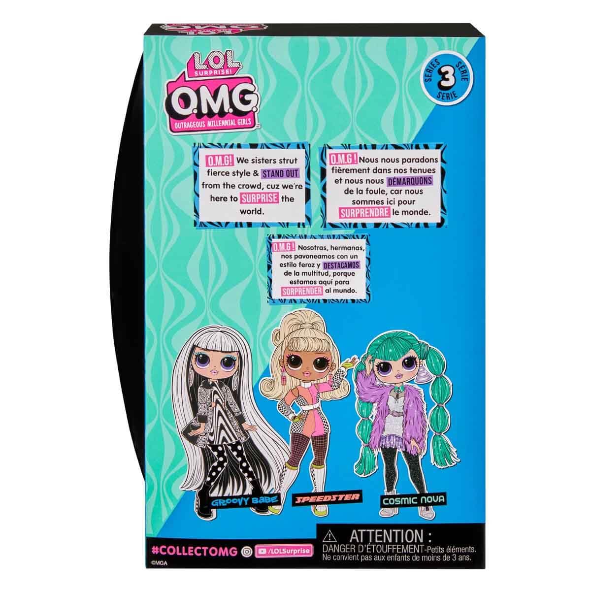 L.O.L. Surprise! O.M.G. Groovy Babe Fashion Doll – Surprises, Accessories & Coffee Shop Story