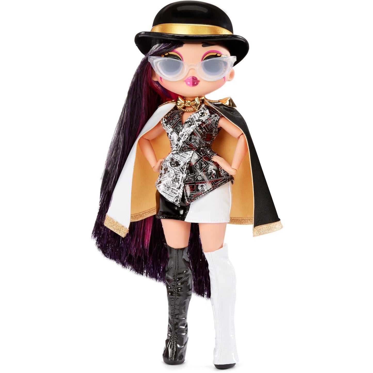L.O.L. Surprise! OMG Movie Magic Ms. Direct Doll – 25 Surprises, 2 Outfits, 3D Glasses