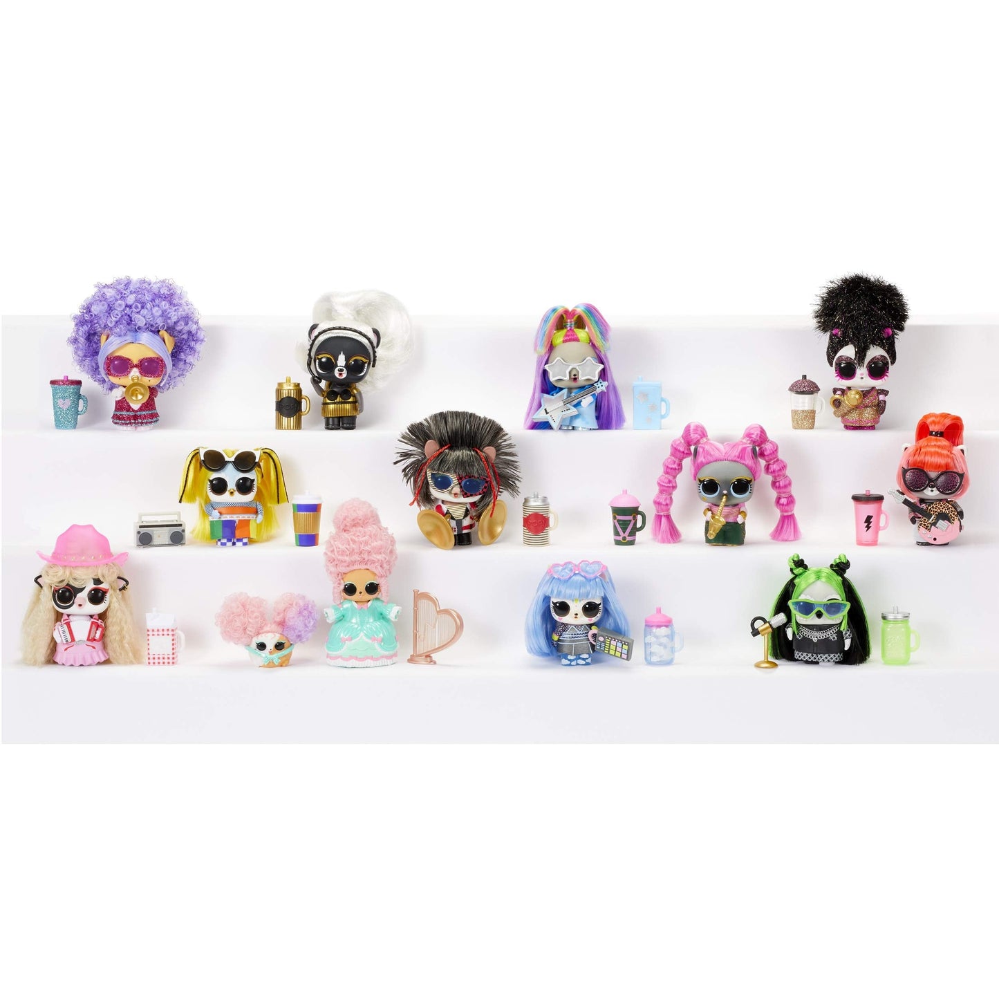 L.O.L. Surprise! Remix Pets — 9 Surprises, Real Hair & Cassette Lyrics
