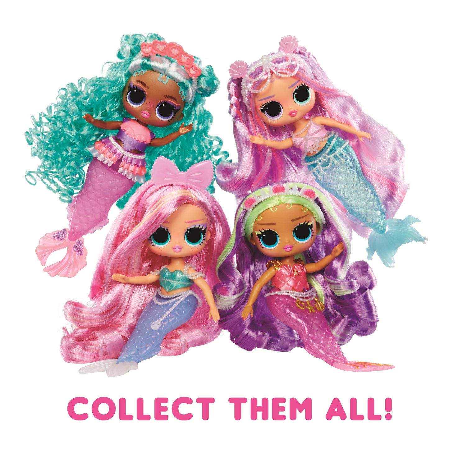 LOL Surprise Tweens Mermaid Serena Finn Doll – Color-Changing Tail, Movable Fin & Accessories
