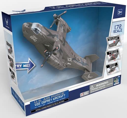 Lollipop V-22 Osprey 1:72 Scale Helicopter Model — Battle & Rescue Toy