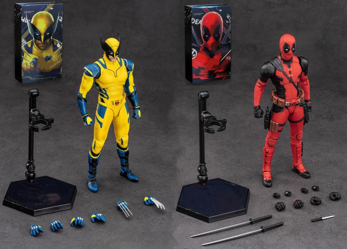 LonullyMege Wolverine & Dead Full Set 7in Action Figures – Legends Series 2-Pack