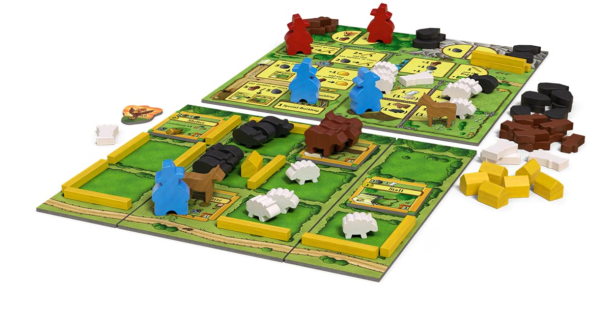Lookout: Agricola All Creatures Big and Small The Big Box – Two-Player Farming Strategy Game