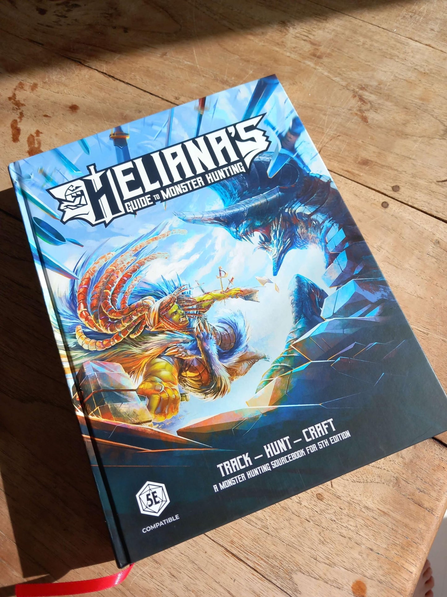 Loot Tavern Heliana's Guide to Monster Hunting Core Edition – Hardcover TTRPG for DND 5e