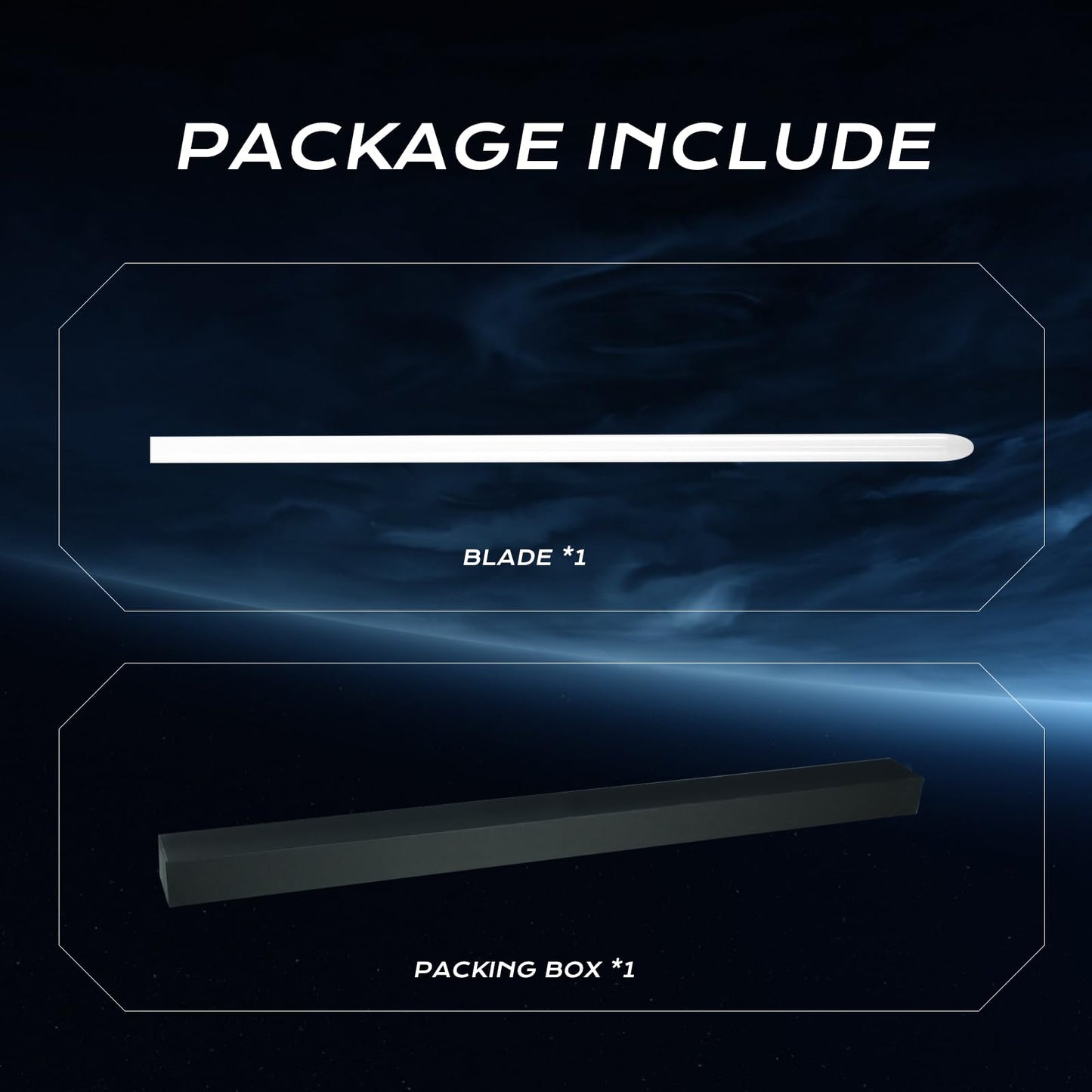 LordSaber RGB Light Saber Blade – Heavy-Dueling Ready, 1 Inch Diameter, 92cm / 36inch