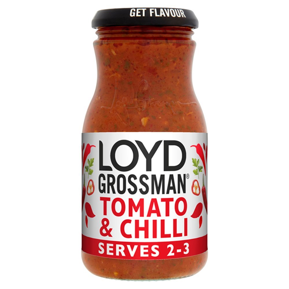Loyd Grossman Tomato & Chilli Sauce PMP 350g (Case of 6)