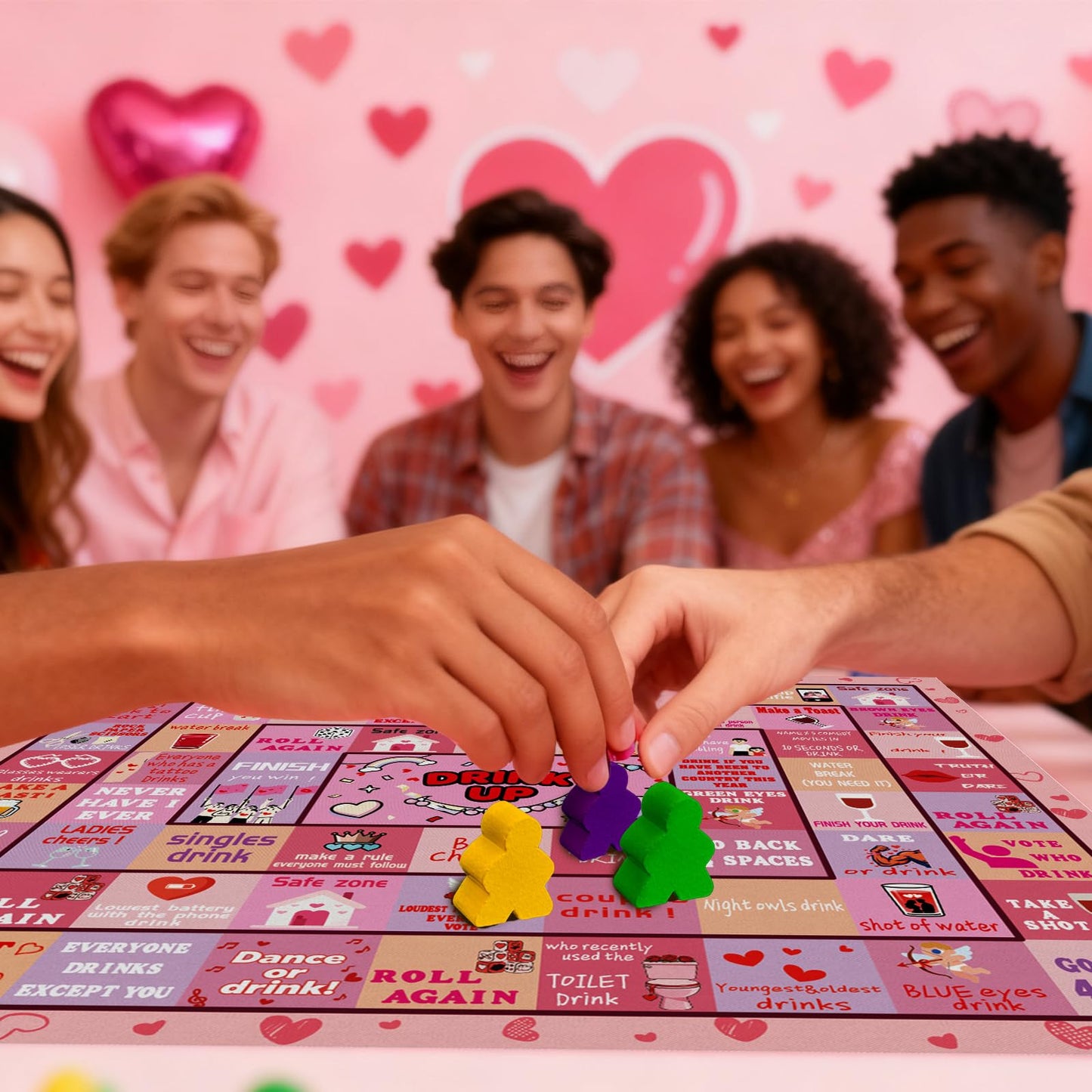 Luhiew Drinking Board Games for Adults – Fun Dice Party Game for Game Night