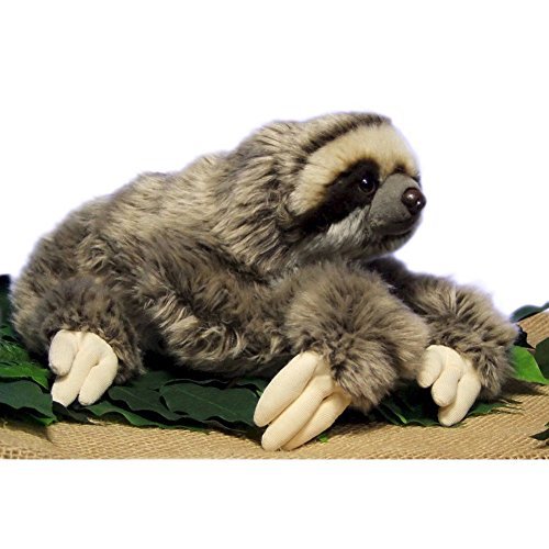 LuLezon Very Soft Three-Toed Sloth Plush Toy - 12.5 inch
