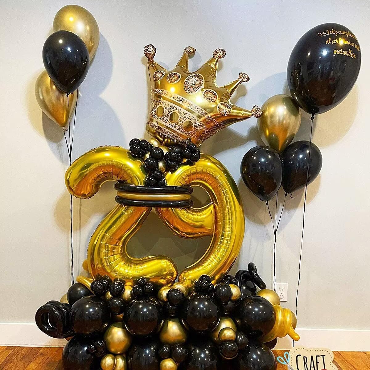 Gold Number Balloons 40 Inch 11 – Foil Balloons for Birthday & Events | LVMOQIQIU