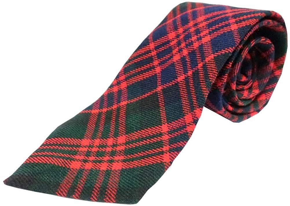 Macdonald Men's Traditional Scottish Acrylic Wool Tartan Tie