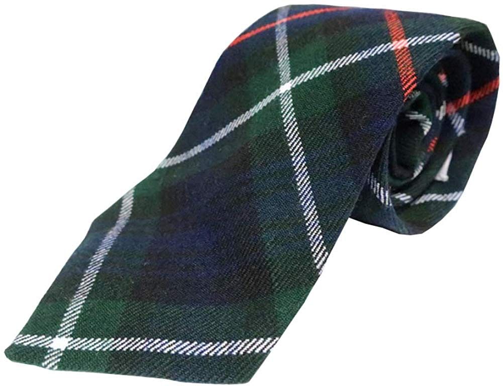 Mackenzie Men's Traditional Scottish Acrylic Wool Tartan Tie