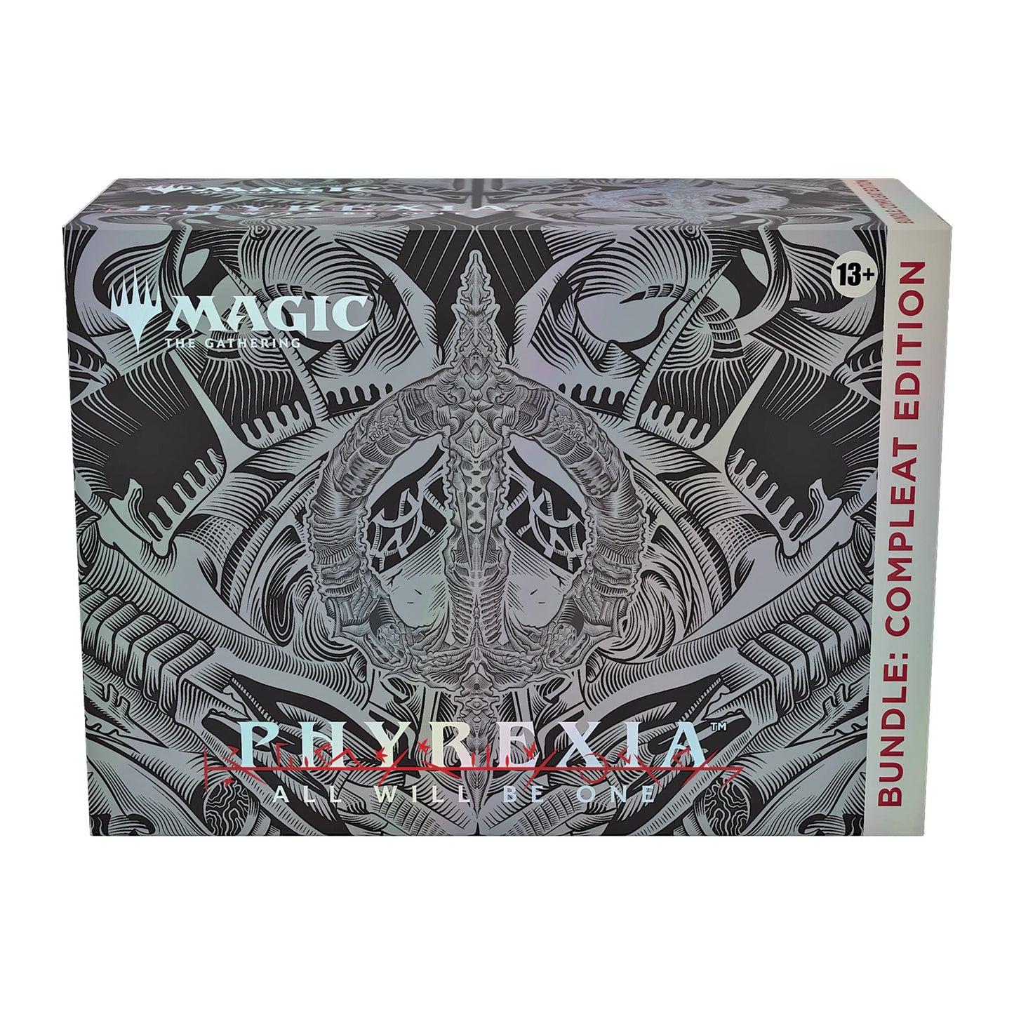 Magic Phyrexia: All Will Be One Bundle – Compleat Edition | 1 Compleat Edition Booster, 12 Set Boosters & Exclusive Accessories | MTG D20100000