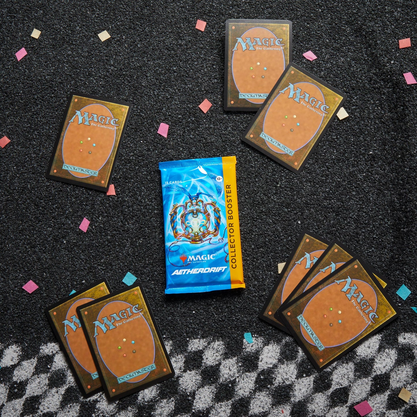 Magic: The Gathering Aetherdrift Collector Booster – 15 Cards