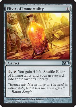 Magic: The Gathering - Elixir of Immortality (209/249) - Magic 2014 Card