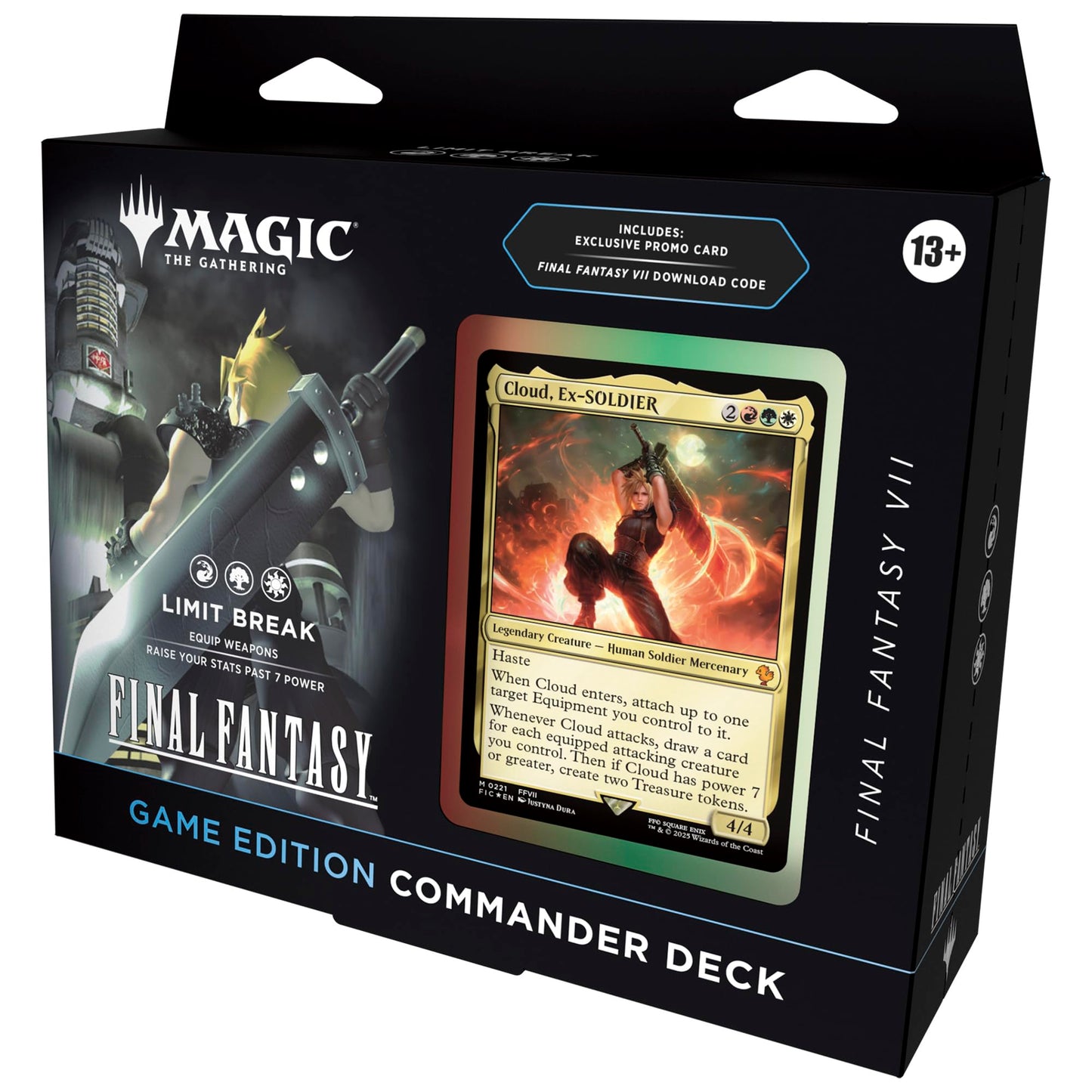Magic: The Gathering Final Fantasy VII Limit Break Commander Deck – Game Edition