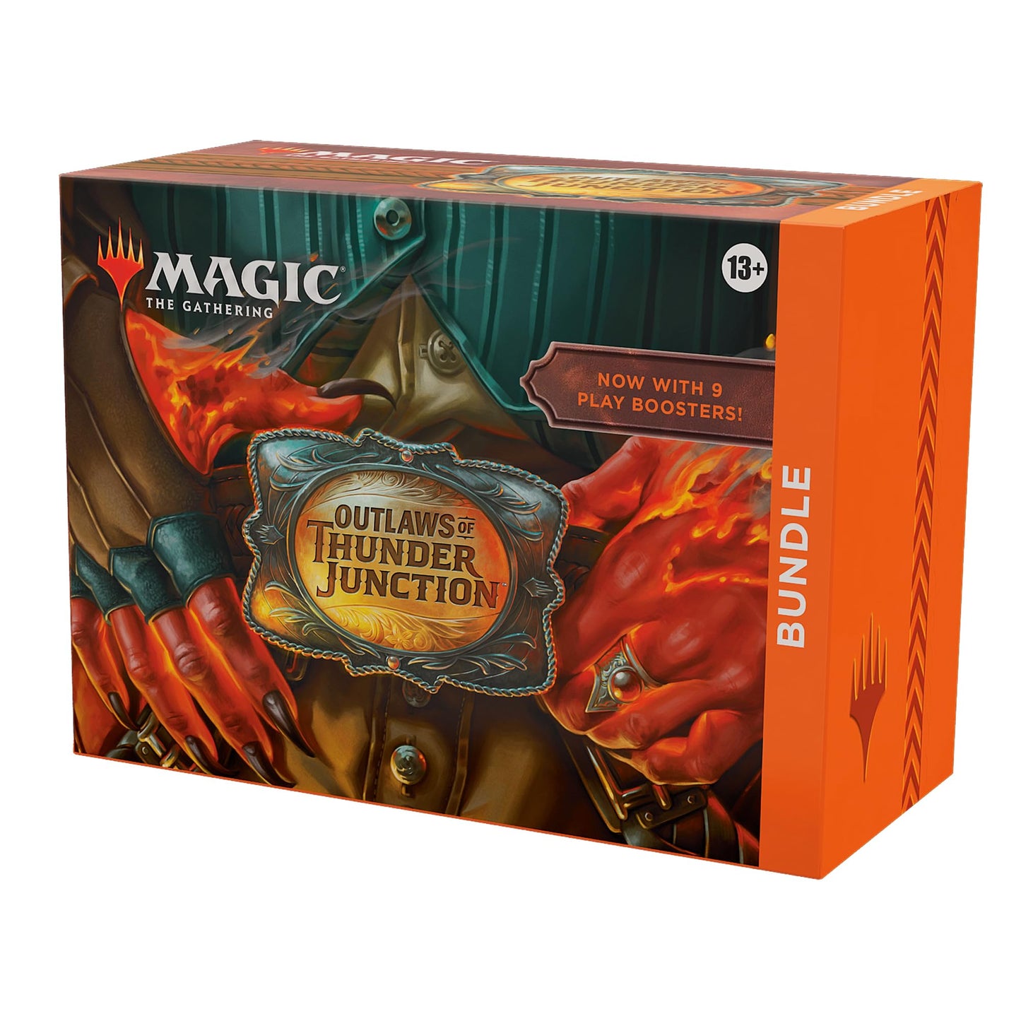 Magic: The Gathering Outlaws of Thunder Junction Bundle – 9 Play Boosters & Exclusive Accessories