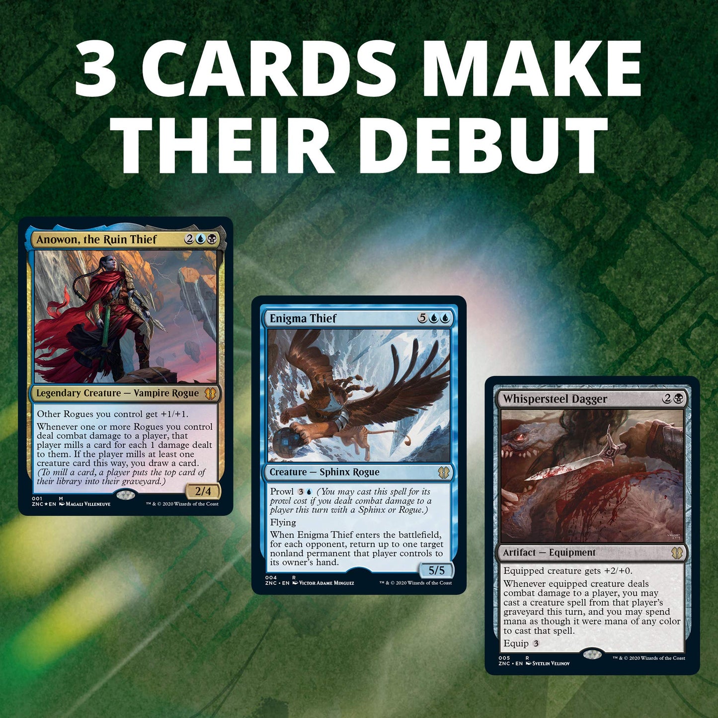 Magic: The Gathering Zendikar Rising Commander Deck – Sneak Attack Blue-Black