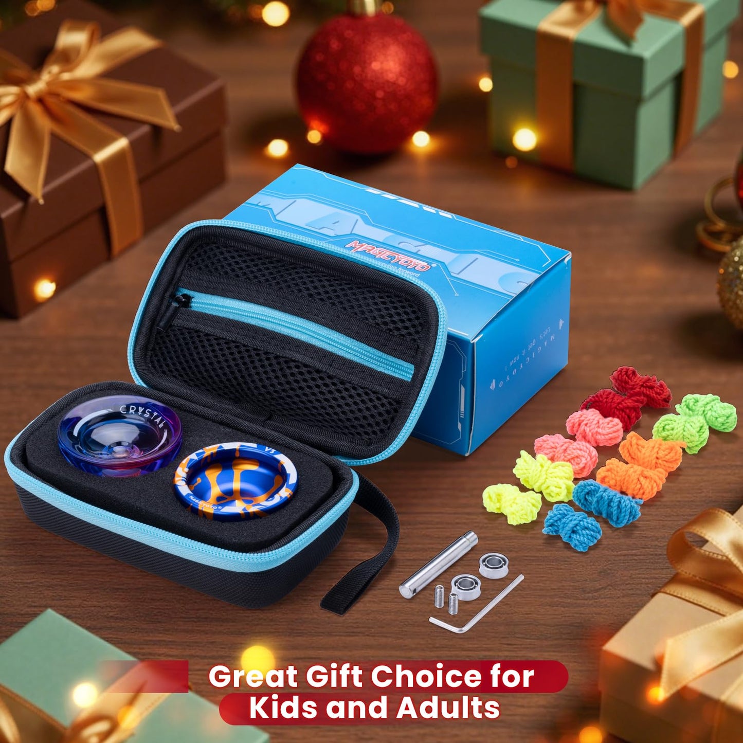MAGICYOYO V3 & K2 Yoyo Pack – Metal & Plastic Responsive Yoyos for All Skill Levels