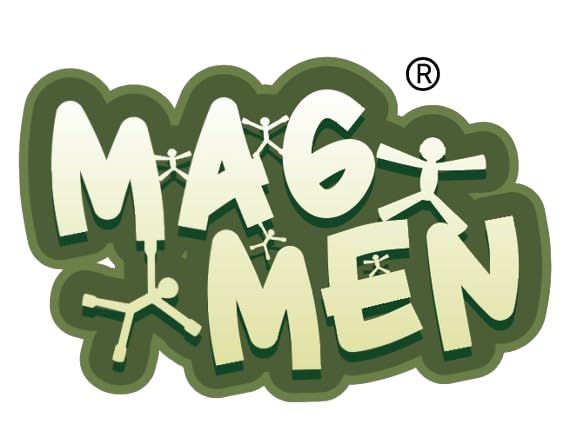 MAGMEN Enhanced Grip Magnetic Fidget Toys 5 Pack – Strong Magnets, Travel-Ready Sensory Play