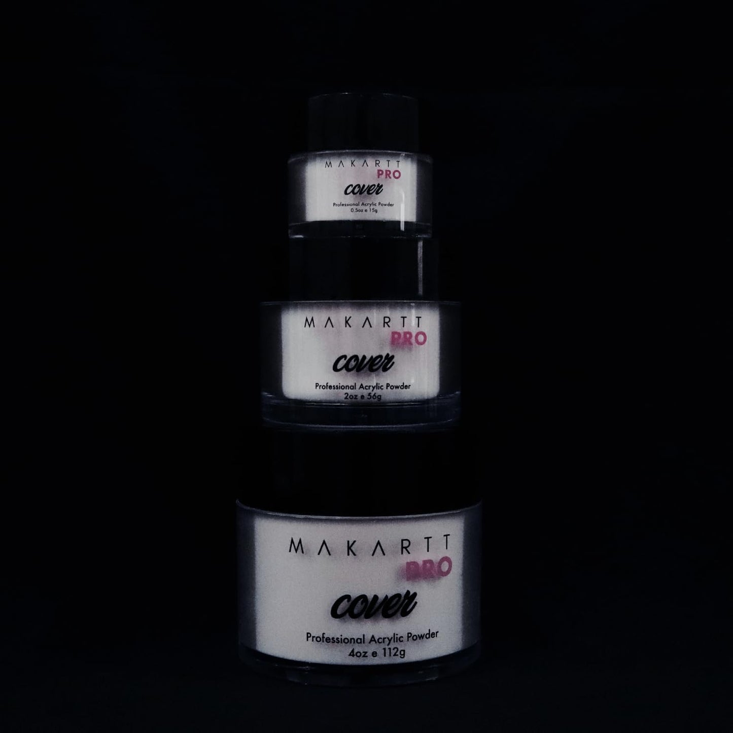 MakarttPro Acrylic Powder Creamy Almond 112g/4oz – Durable Nail Extension Cover for Pros