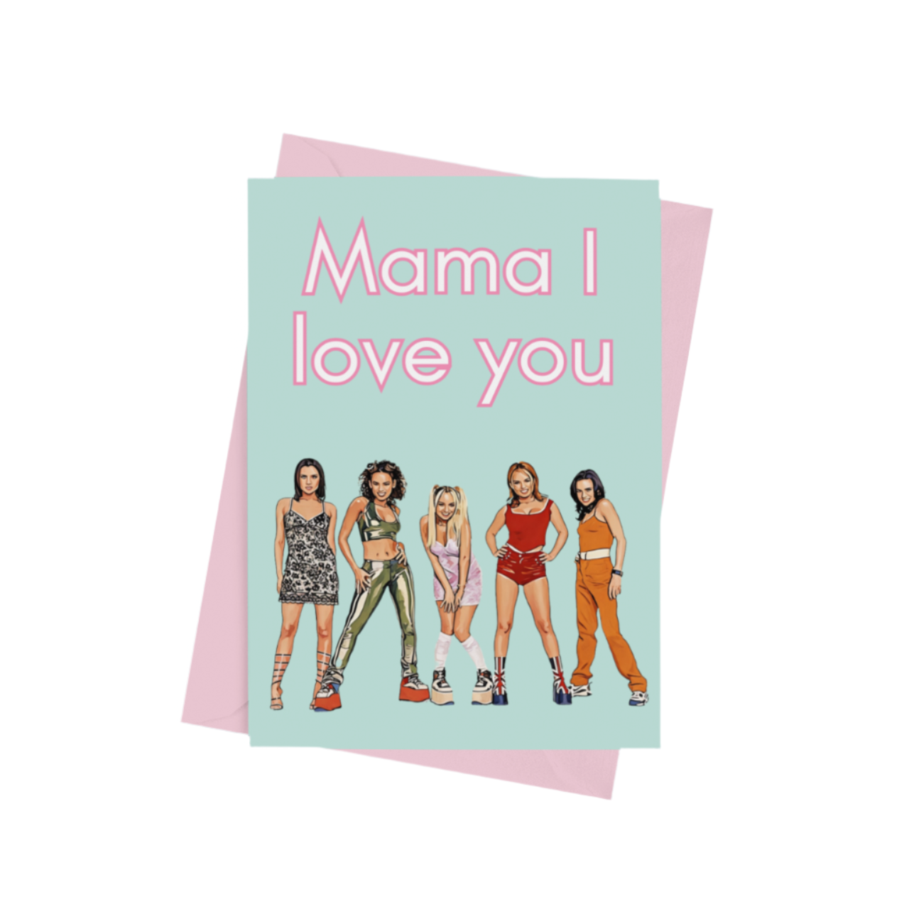 Mama I Love You Card