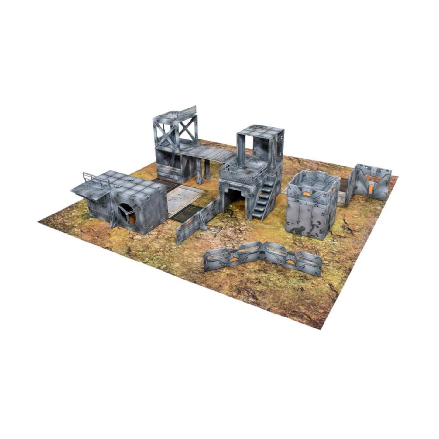 Mantic Halo: Flashpoint Deluxe 3D Terrain Set – Buildable & Officially Licensed