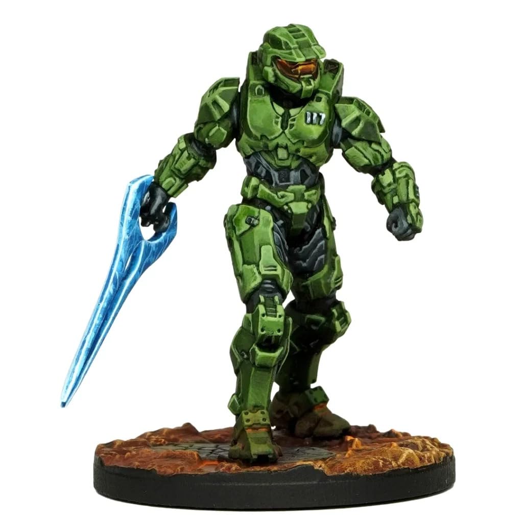 Mantic Master Chief – Premium Collectible Figurine for Desk Display