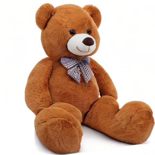MaoGoLan Giant Brown Teddy Bear – 47-Inch Plush, Ultra-Soft Big Bear Gift