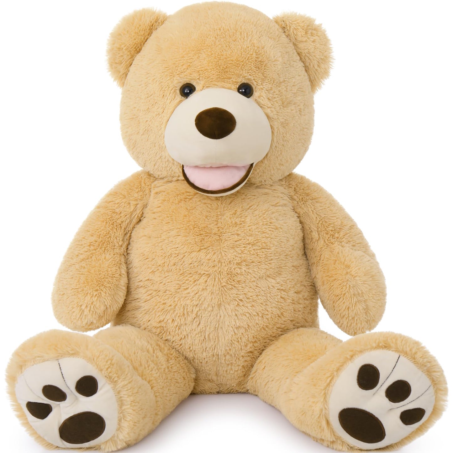 MaoGoLan 39-Inch Giant Teddy Bear Plush – Large Smiling Stuffed Bear Gift