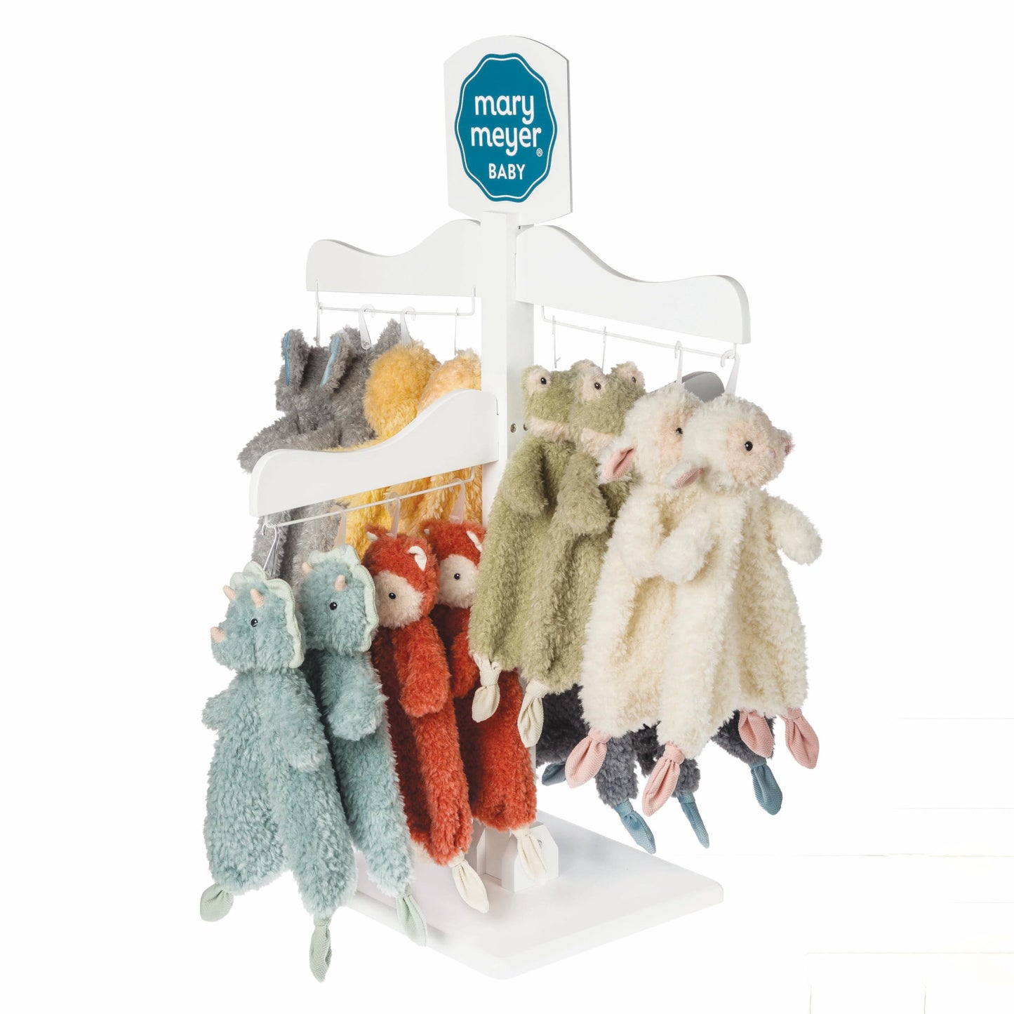 Mary Meyer Lovey for Babies – Again Friends Dinosaur, 11-Inch Soft Snuggle Toy