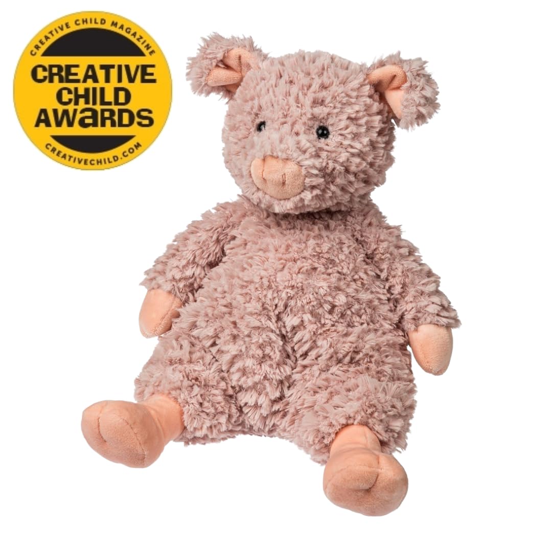 Mary Meyer Snuggables Pig Plush Toy, 14-Inch — Cozy Cuddle Buddy for Kids