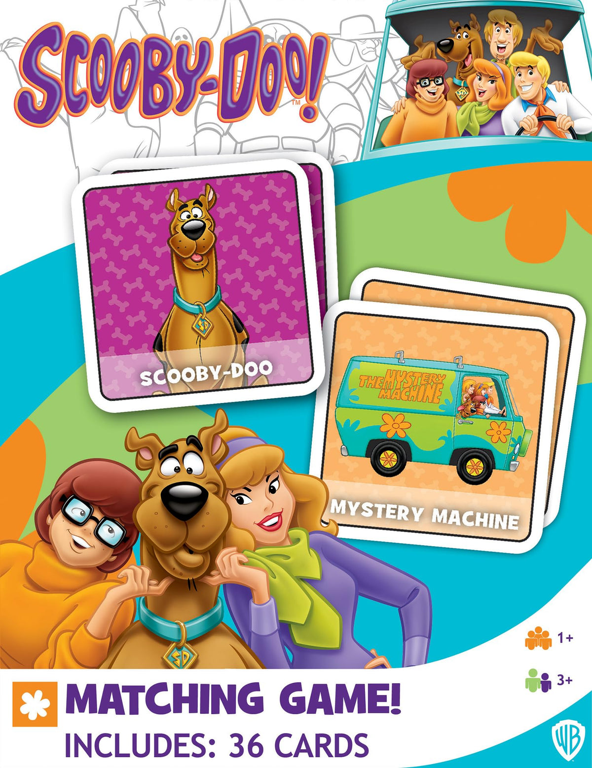 MasterPieces Scooby-Doo Picture Matching Card Game – Officially Licensed for Kids & Families