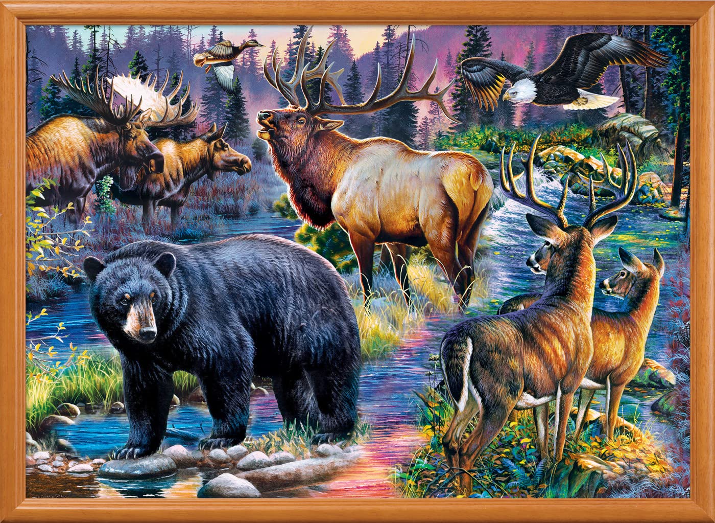 MasterPieces 1000-Piece Jigsaw Puzzle – Wild Living (19.25 x 26.75)