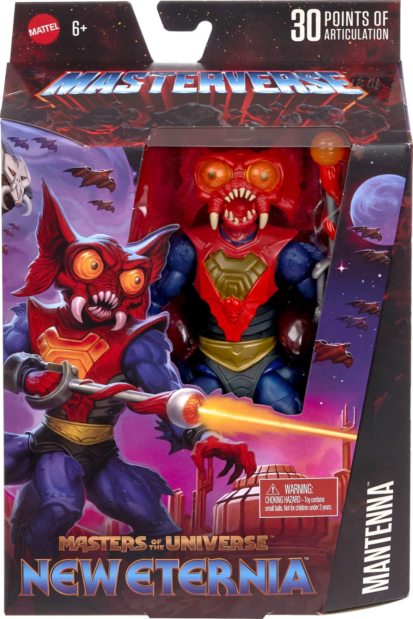 Masters of the Universe Masterverse Mantenna Action Figure – 7-Inch, 30 Points of Articulation