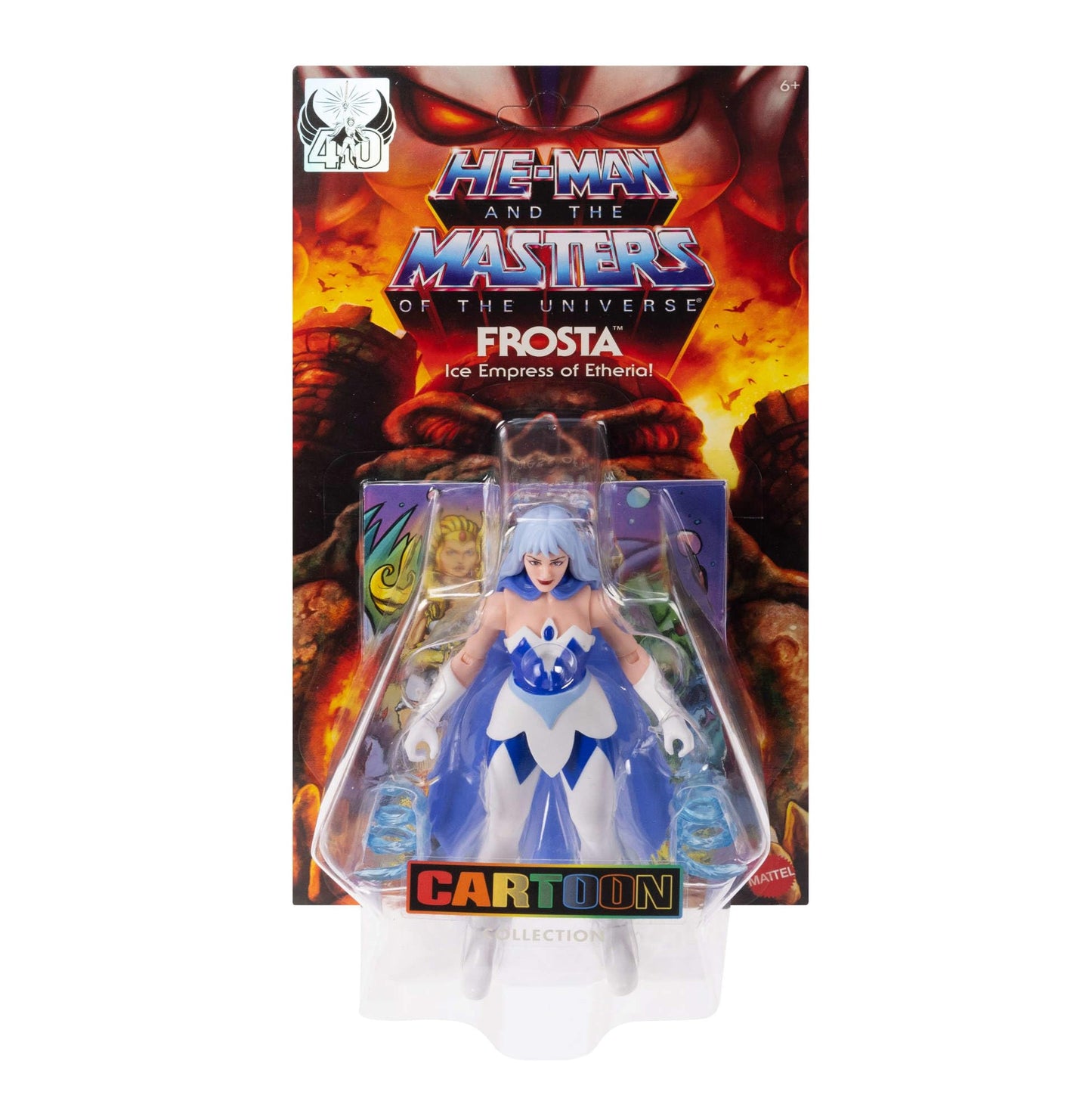 Masters of the Universe Origins Frosta Action Figure – 5.5-Inch Princess of Power with Ice Powers