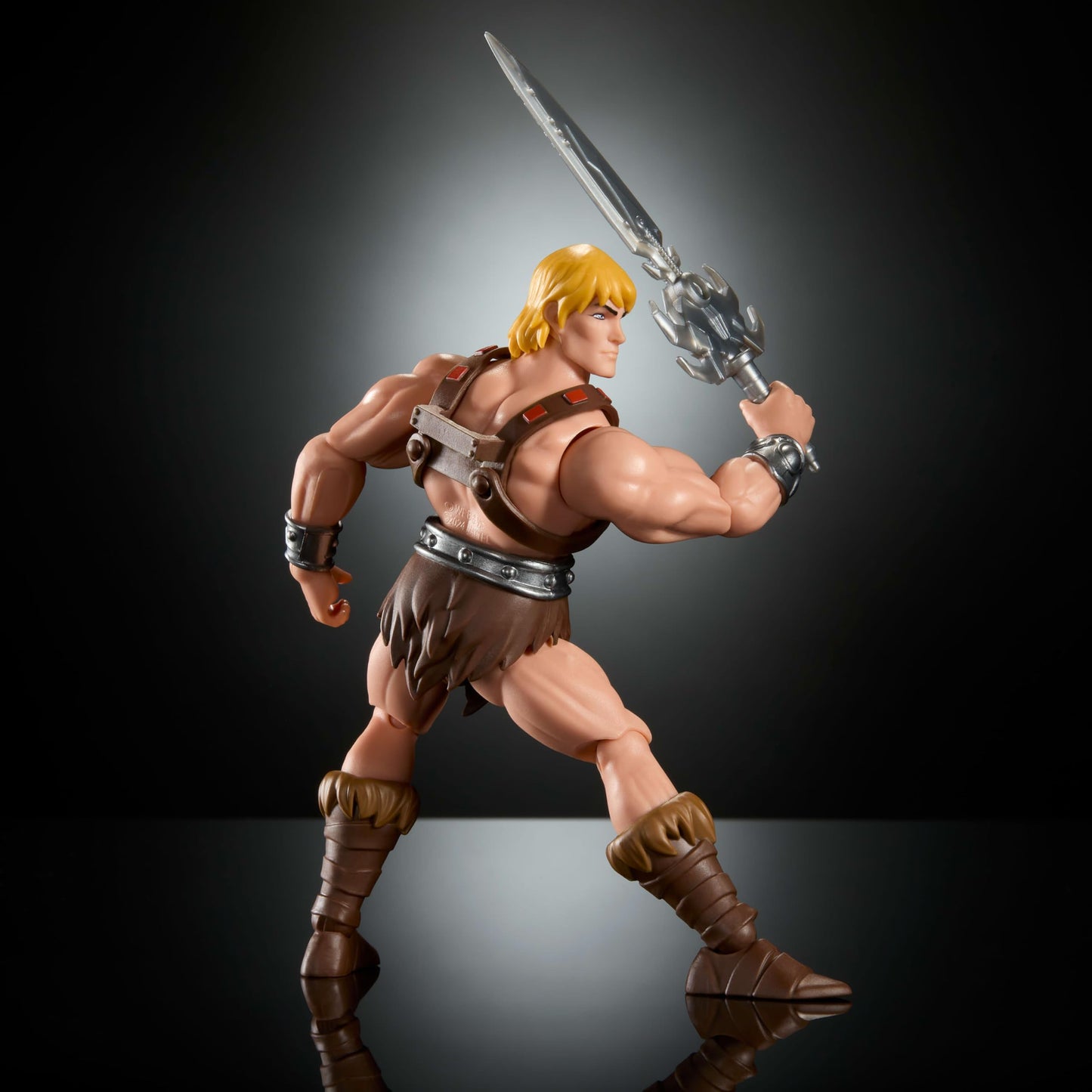 Masters of the Universe Origins He-Man Action Figure 5.5-Inch with Power Sword